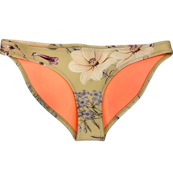 TRIANGL Coco Floral Affair Neoprene Bikini Bottoms - Picture 2 of 4